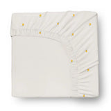 HushDry™ 2-in-1 Waterproof Fitted Full Sheet Viscose from Bamboo Cream Lemons