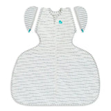 Swaddle Up™ 2-in-1 Transition Bag Hip Harness 1.0 TOG Cotton White Dreamer