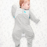 Swaddle Up™ 2-in-1 Transition Suit 1.0 TOG Cotton Gray