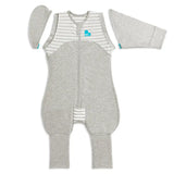 Swaddle Up™ 2-in-1 Transition Suit 1.0 TOG Cotton Gray