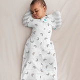 Swaddle Up™ 2-in-1 Transition Bag 1.0 TOG Cotton White Rainbow Dream