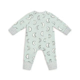Footless Romper Cotton Olive Eclipse