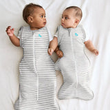 Swaddle Up™ 2-in-1 Transition Bag 1.0 TOG Cotton Gray