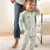 Footless Romper Cotton Olive Eclipse