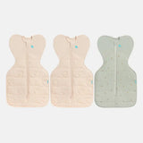 Swaddle Up Starter Bundle | 3.5 | 2.5 TOG | Blush Heart | Olive Bees