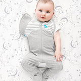 Swaddle Up™ 2-in-1 Transition Suit 1.0 TOG Cotton Gray