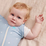 Swaddle Up™ 2-in-1 Transition Bag 1.0 TOG Viscose from Bamboo Mist Blue Boats