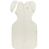 Swaddle Up™ 2-in-1 Transition Bag 1.0 TOG Cotton Tan Houndstooth