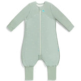 Sleep Suit Long Sleeve 1.5 TOG Cotton Olive Twigs