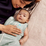 Swaddle Up™ Early Roller 2-in-1 Transition Bag 1.0 TOG Cotton Olive Moon