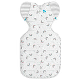 Swaddle Up™ 2-in-1 Transition Bag 1.0 TOG Cotton White Rainbow Dream