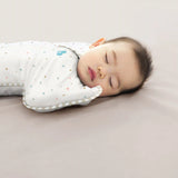 Swaddle Up™ 0.2 TOG Organic Cotton White Starlight