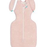 Swaddle Up™ 2-in-1 Transition Bag 1.0 TOG Viscose from Bamboo Pink Time and Space
