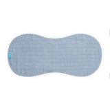 Burp Cloth 2 Pack Muslin Mist Blue Rocket