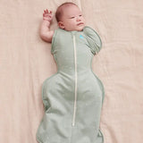 Swaddle Up™ 2-in-1 Transition Bag 1.5 TOG Cotton Olive Twigs