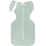 Swaddle Up™ Early Roller 2-in-1 Transition Bag 1.0 TOG Cotton Olive Moon