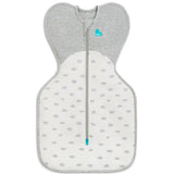 Swaddle Up™ 1.5 TOG Cotton White Mini Cloud
