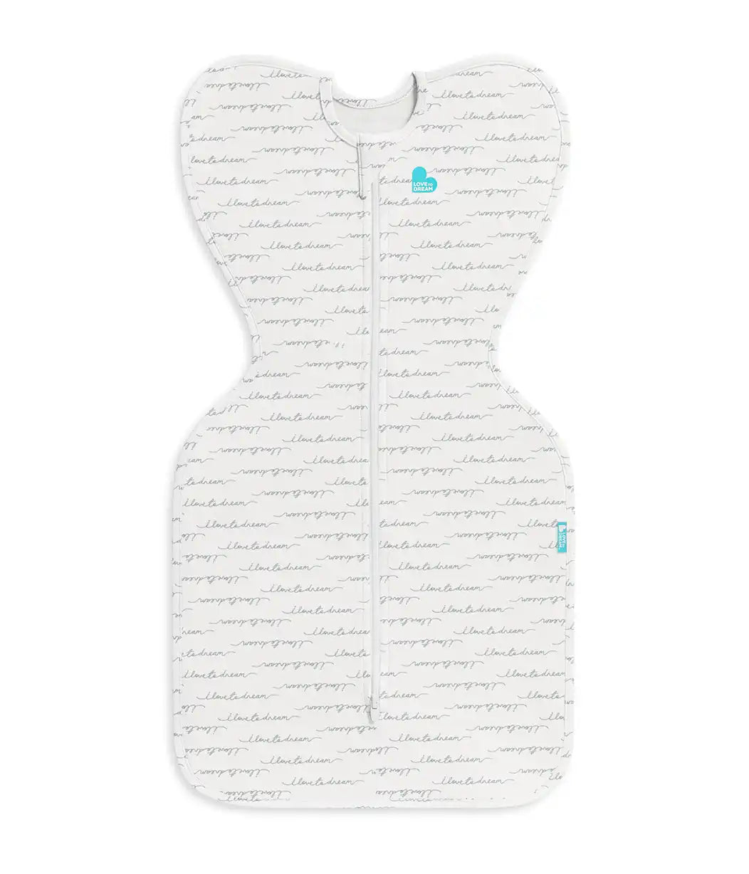 Swaddle Up™ 1.0 TOG Cotton White Dreamer
