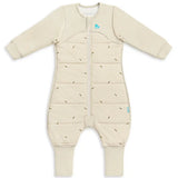 Sleep Suit Long Sleeve 2.5 TOG Cotton Oatmeal Bees