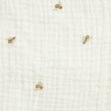 Wash Cloth 3 Pack Muslin Sage Bees