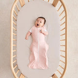 Swaddle Up™ 2-in-1 Transition Bag 1.0 TOG Viscose from Bamboo Pink Time and Space