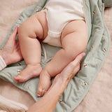 Swaddle Up™ 2-in-1 Transition Bag 2.5 TOG Cotton Olive Bees