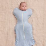 Swaddle Up™ 1.0 TOG Cotton Powder Blue Twinkle
