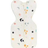 Swaddle Up™ 1.0 TOG Organic Cotton Buff Lunar