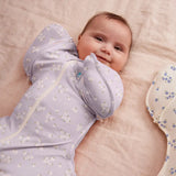 Swaddle Up™ 2-in-1 Transition Bag 1.0 TOG Cotton Lilac Meadow