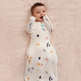 Swaddle Up™ 1.0 TOG Organic Cotton Buff Lunar
