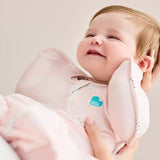 Swaddle Up™ 0.2 TOG Viscose from Bamboo Light Pink Little Dreamer