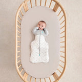 Swaddle Up™ 1.5 TOG Cotton White Mini Cloud