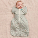 Swaddle Up™ 2-in-1 Transition Bag 2.5 TOG Cotton Olive Bees