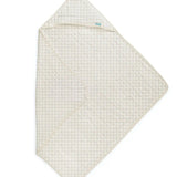 Baby Bath Bundle | Hooded Towel, Wash Cloth | Houndstooth