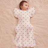 Swaddle Up™ 2-in-1 Transition Bag 1.0 TOG Cotton Cream Bows