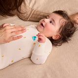 Romper Snug Fit Viscose from Bamboo Cream Lemons