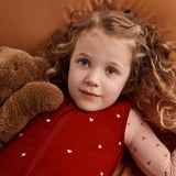 Sleep Bag Bundle | 1.5 TOG | Maroon Hearts 2 | Buff Twinkle
