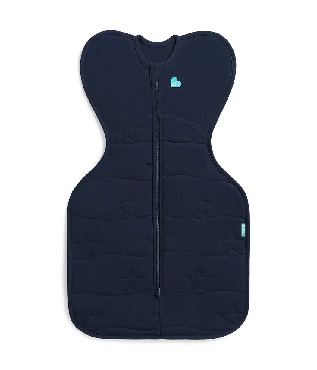 Swaddle Up™ 3.5 TOG Cotton Navy Star Quilting