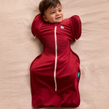 Swaddle Up™ 2-in-1 Transition Bag 1.0 TOG Cotton Maroon