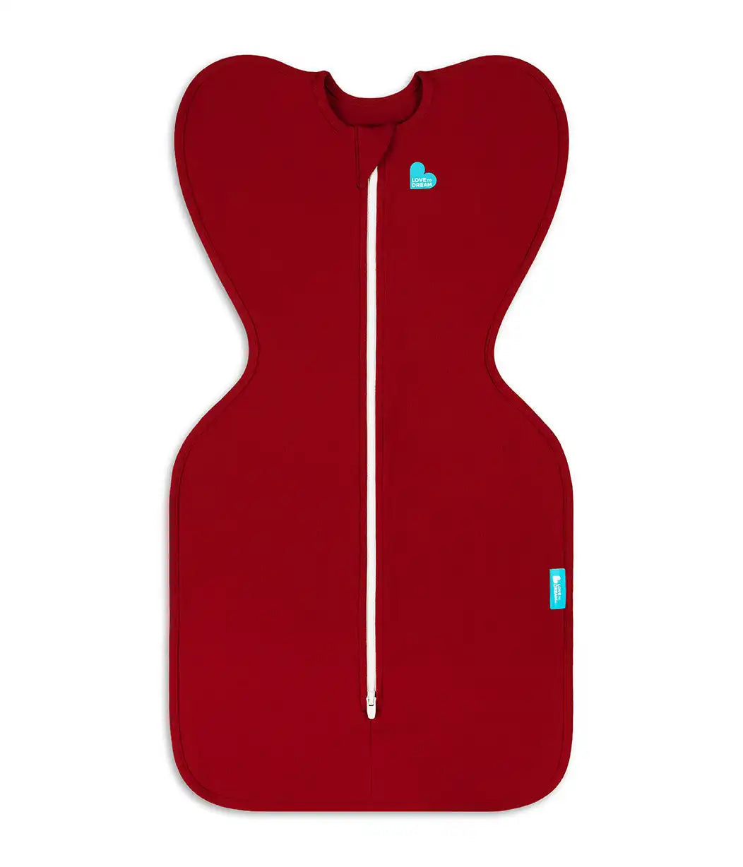 Swaddle Up™ 1.0 TOG Cotton Maroon