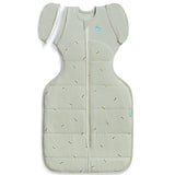 Swaddle Up™ 2-in-1 Transition Bag 2.5 TOG Cotton Olive Bees